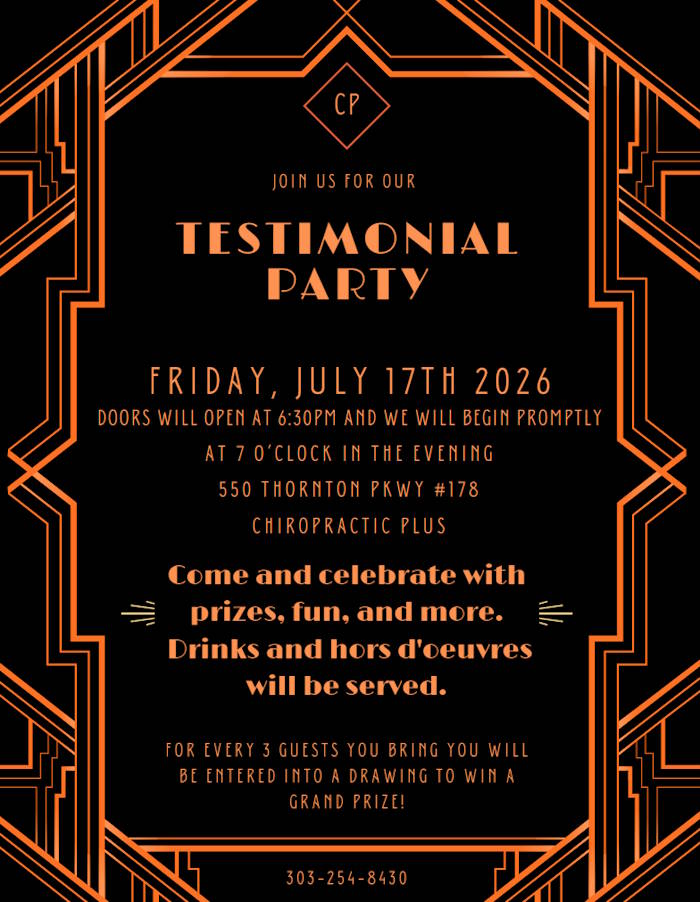 testimonial party