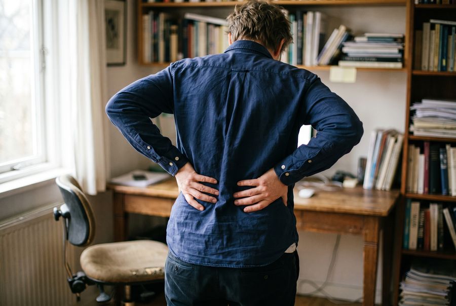 back pain card thornton